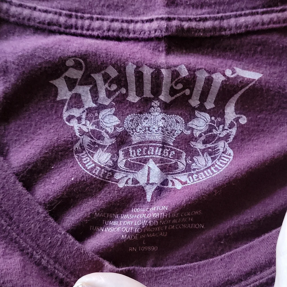 Burgundy Seven7 Los Angeles Shirt - Picture 4 of 8